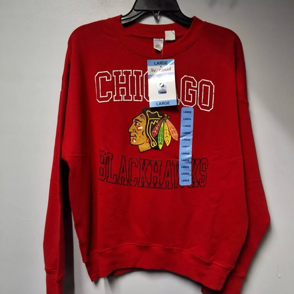 Chicago Blackhawks Red Sweater